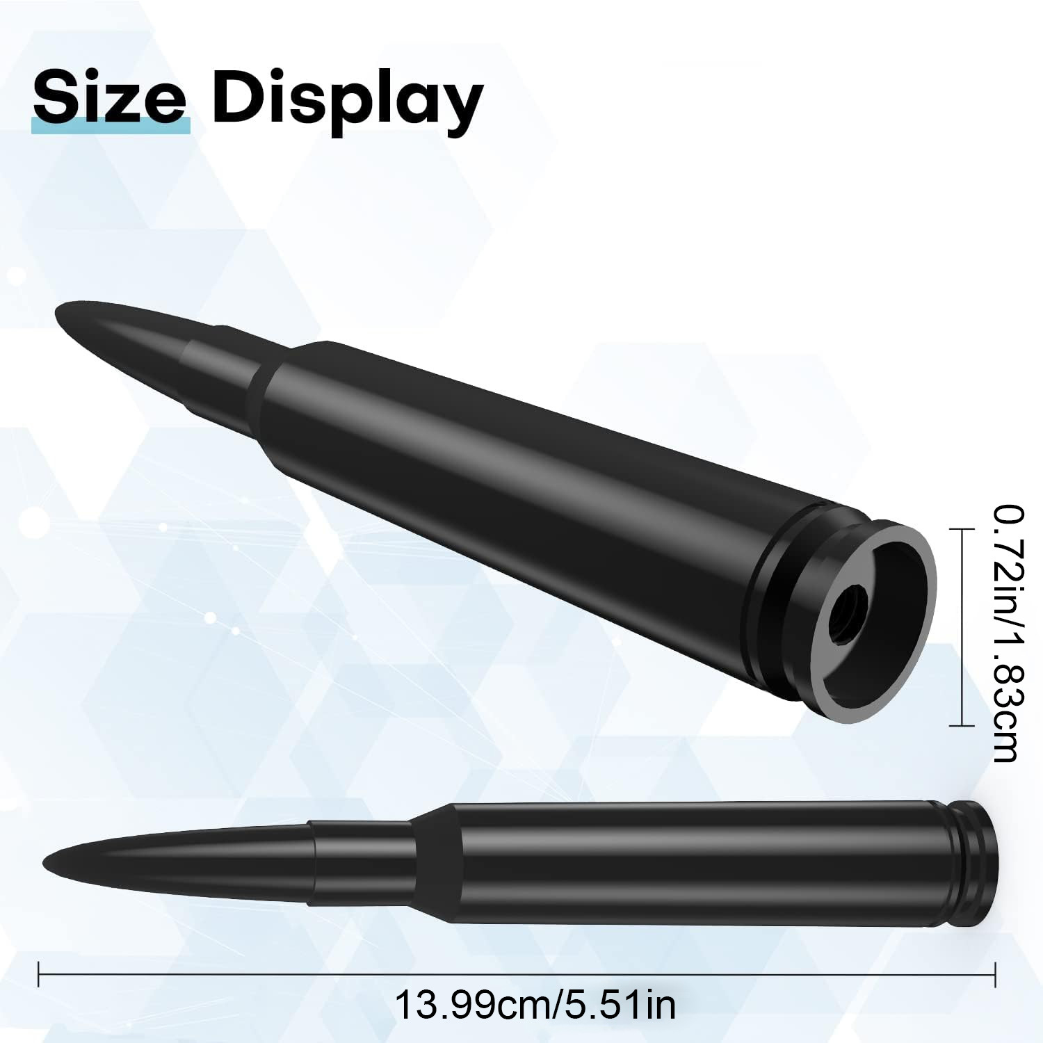 Off-Road Vehicle Bullet Antenna Car Decorative Roof Antenna
