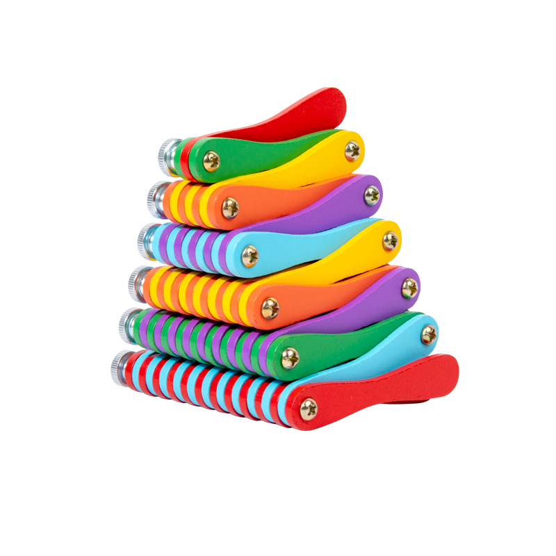 Madera nueva variedad de juguetes doblables para niños puzzles mano-a - mano entrenamiento de concentración creativo ensamblaje juguetes descomprimidos