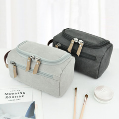 New travel bag canvas cosmetic bag large capacity portable travel toiletry bag portable cosmetic bag high appearance