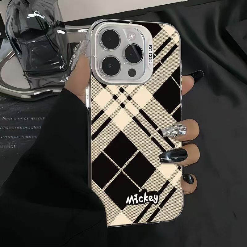 Nuevo estilo coreano ins para iPhone 16 funda para teléfono móvil Apple 15promax/14 transfronterizo 13pro12 Europa y América x