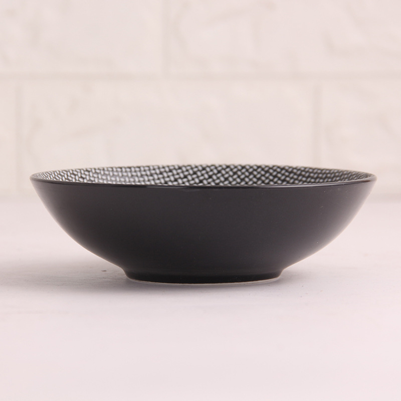 Creativo occidental cerámica vajilla nórdico plato traje