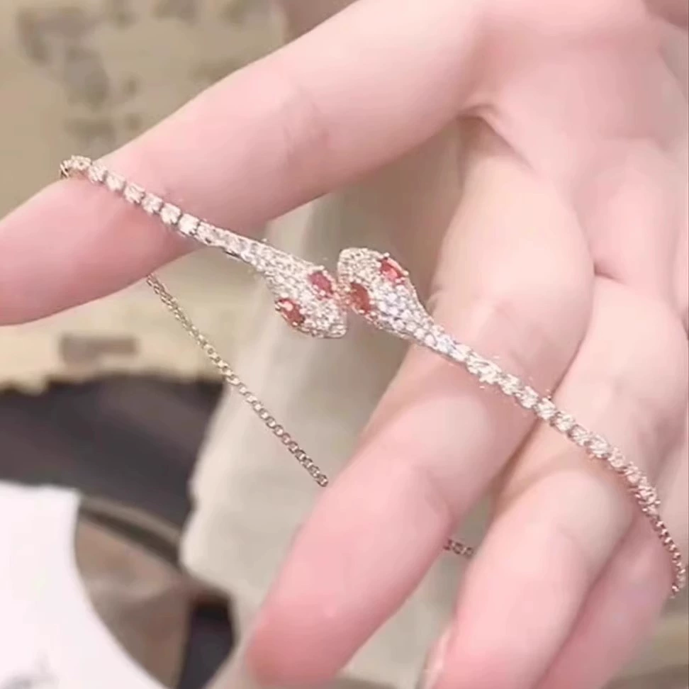 Демисезон adjustable циркон, маленький браслет, изысканный дизайн украшений, модный аксессуар, стиль легкой роскоши, тренд сезона