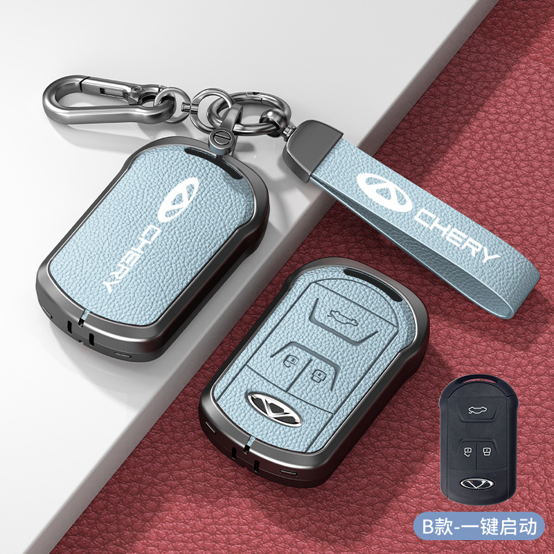 유형 B 파란색 아연 합금 쉘 + 하드웨어 스트랩