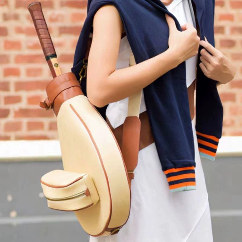 ∝Теннисная сумка, сумка для бадминтона, рюкзак для взрослых, сумка через плечо в стиле ретро, ​​мужская студенческая женская спортивная сумка через плечо