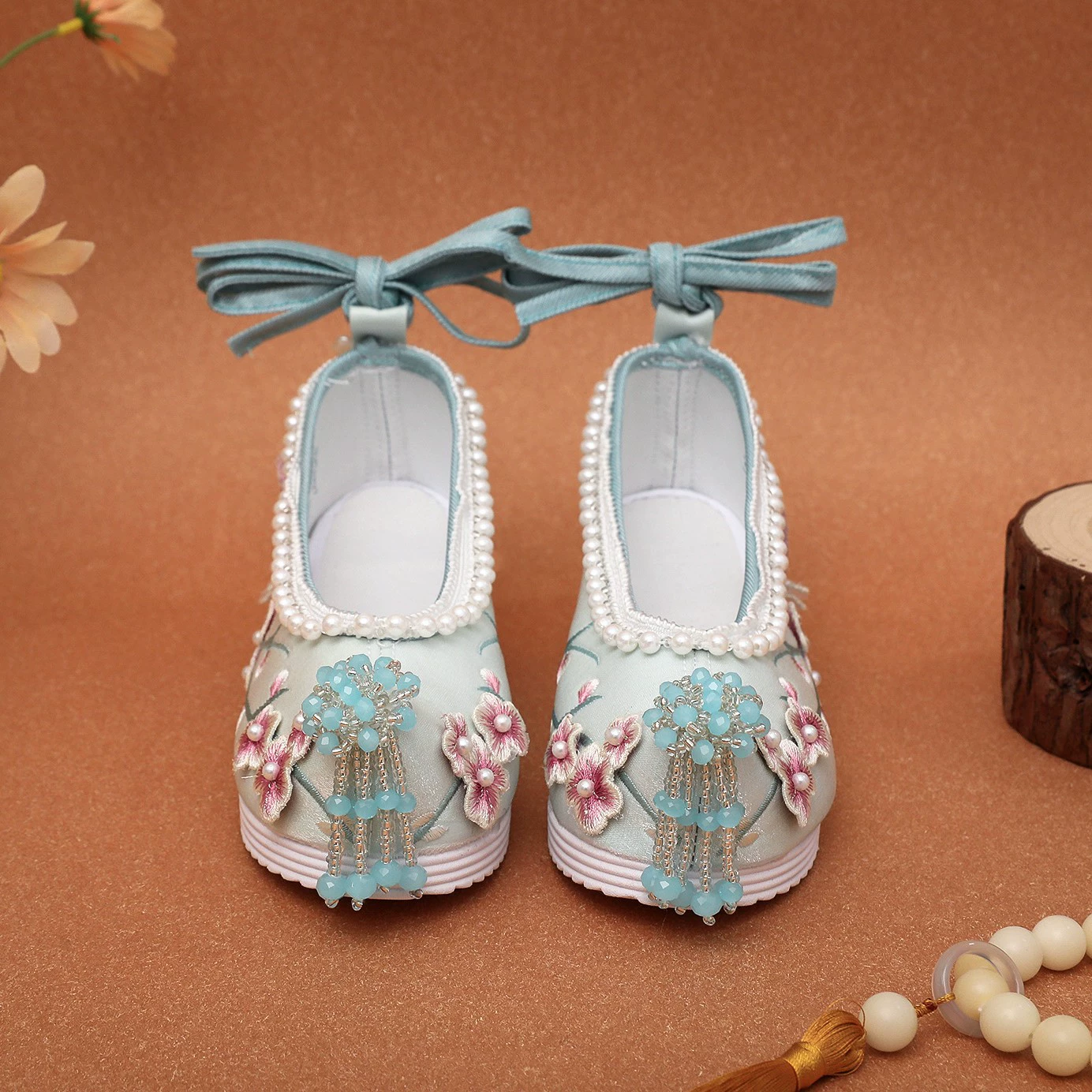 Лук туфли Hanfu туфли одиночные туфли/хлопчатобумажные туфли