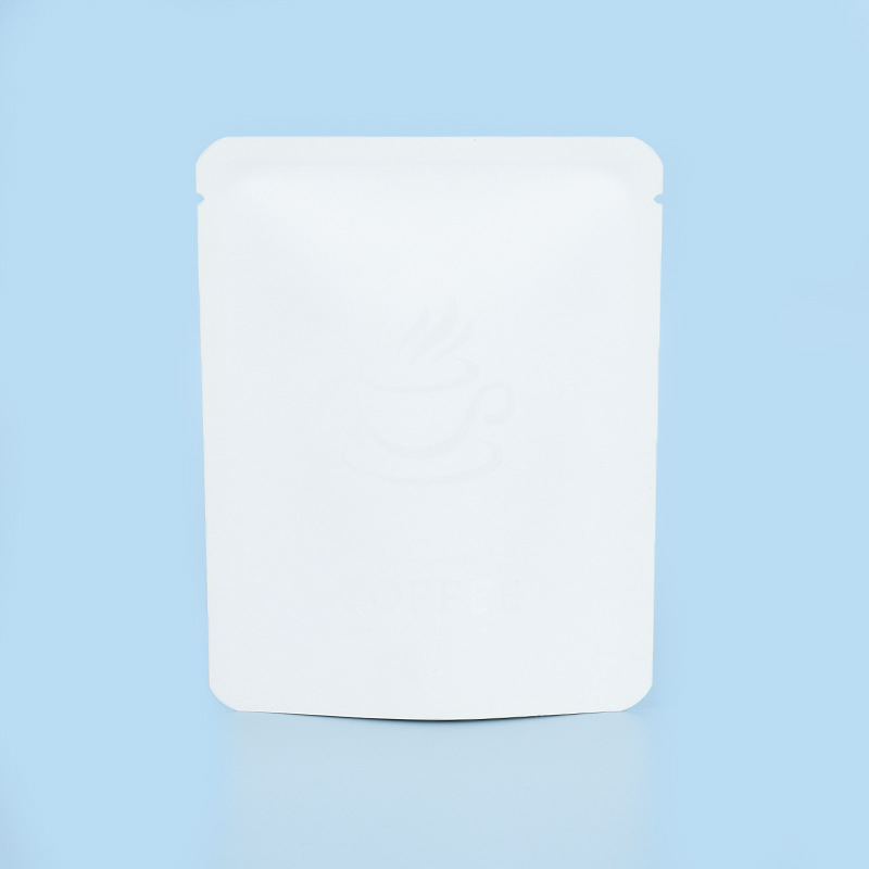 Bolsa de café con orejas colgantes, bolsa de papel de aluminio de papel kraft, bolsa de envasado de alimentos para granos de café, bolsa de envasado de café en polvo, bolsa de envasado pequeña