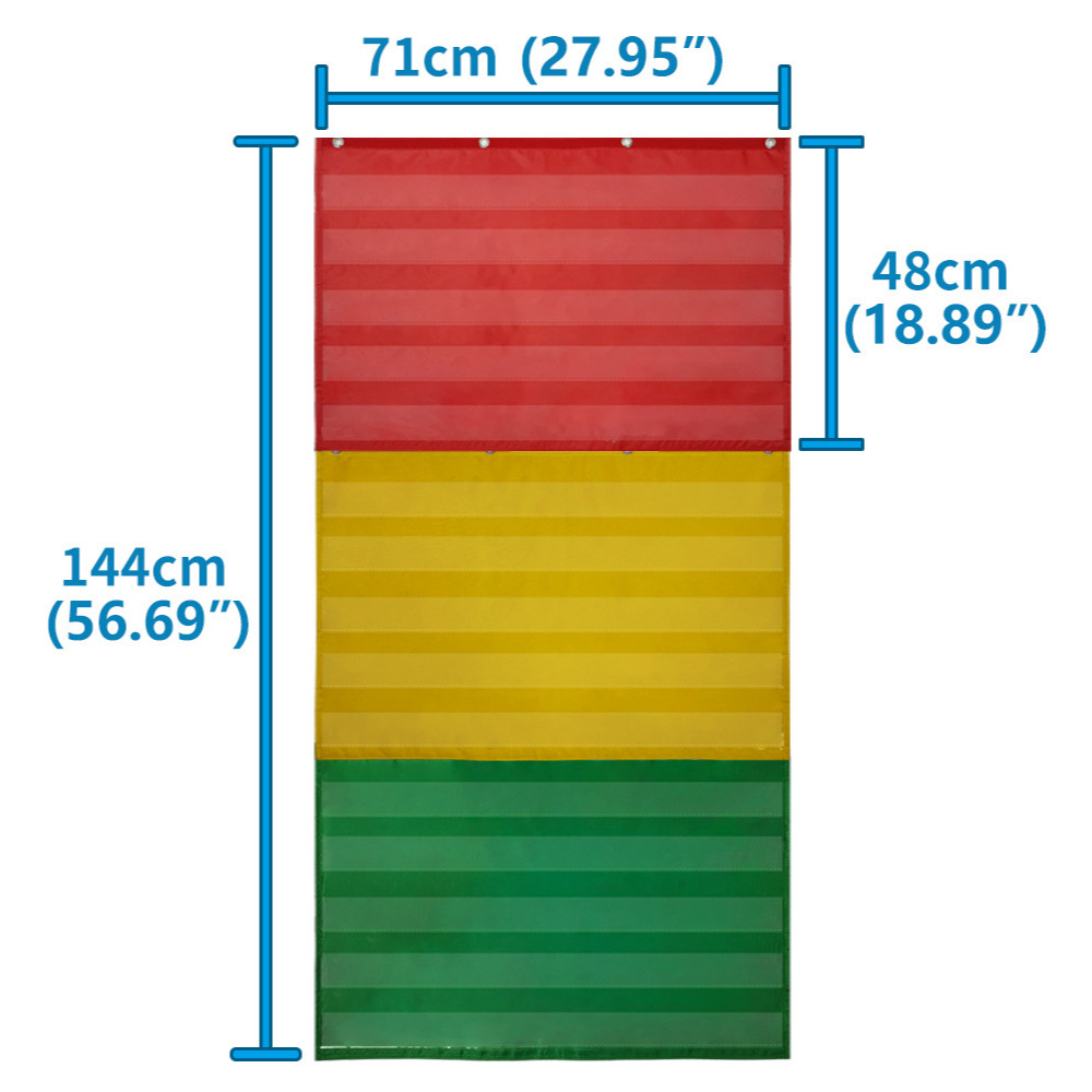 Amazon Supply School temporada Venta caliente empalme desmontable intercambiable historia mapa subpárrafo tarjeta colgante bolsa