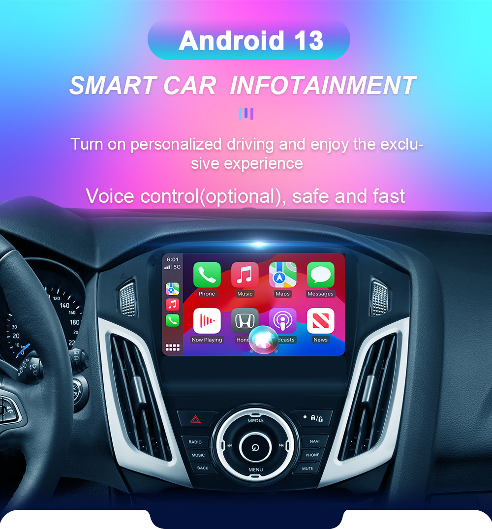Suitable for 11-17 Ford Focus Mk3 Android Smart Navigation Bluetooth Gps Reversing Image All-In-One Machine