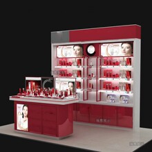 烤漆化妆品展柜简约美容院展示柜护肤品陈列柜产品置物架直播展柜