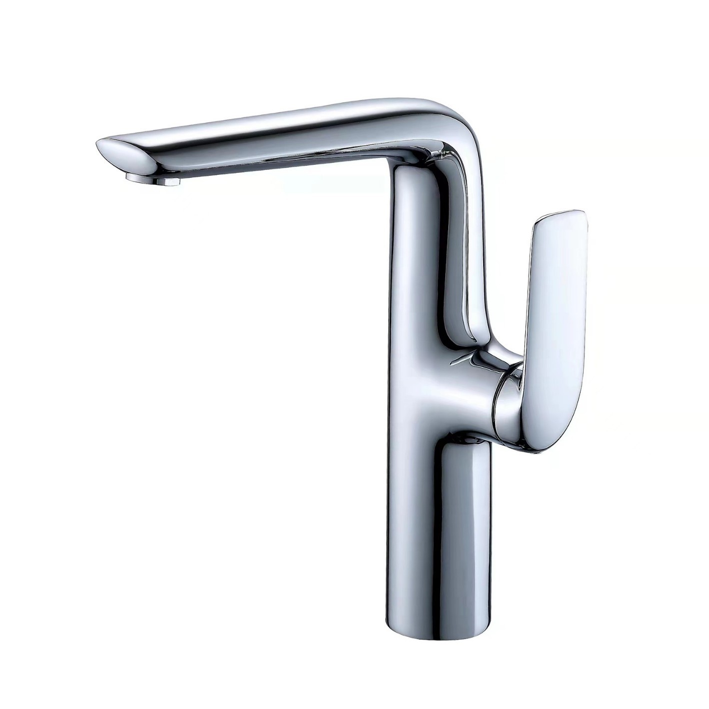 Mueble de baño de cobre dibujo pistola gris Cuenca del grifo Nordic simple luz de lujo estilo bajo encimera Cuenca caliente y fría grifo