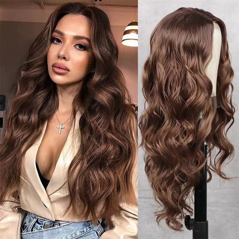 13X4 Front Lace Human Hair Wig Body Wave Human Hair Wig Foreign Trade Factory