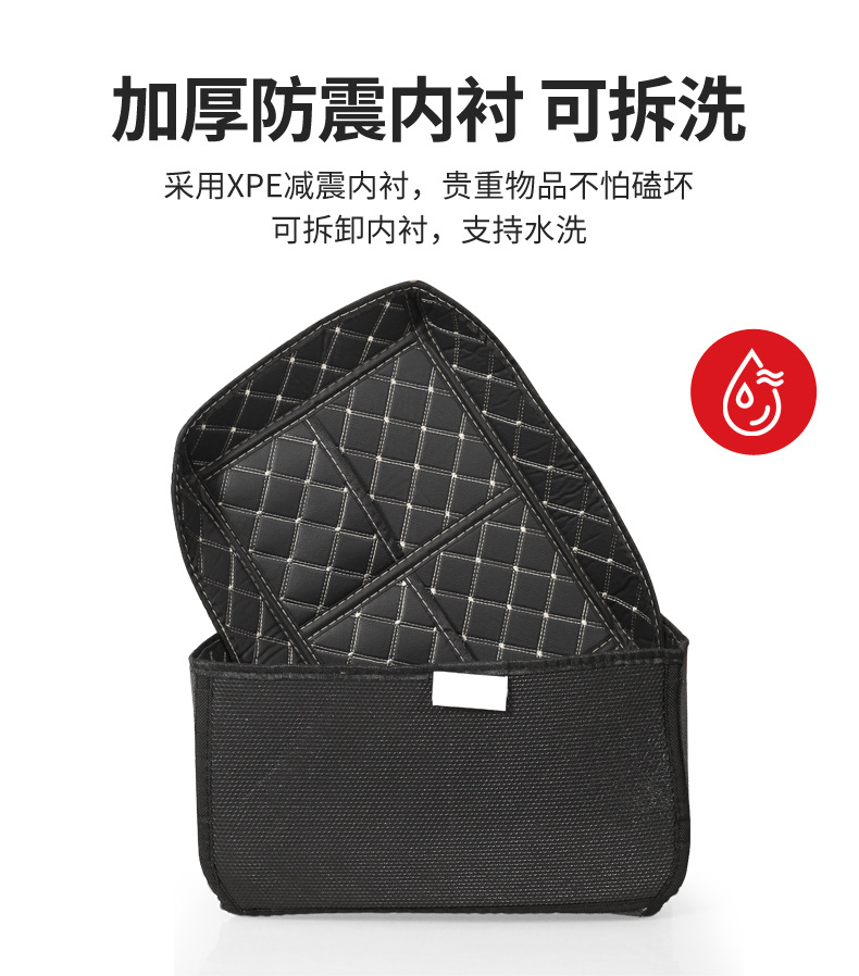 Cross-border motorcycle and electric vehicle rear trunk, special motorcycle trunk, large capacity, exclusively for cross-border use