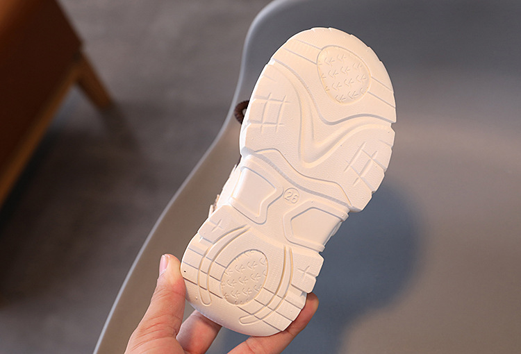 Robuste Leder Sneaker Für Kinder Mit Rutschfester Laufsohle_voghion.com