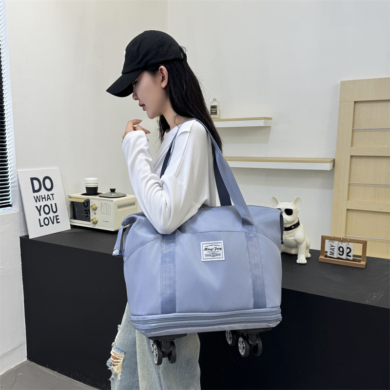 Dry and Wet Separation Fitness Bag Independent Swimming Bag Sports Bag Men's Travel Bag Large Capacity Portable Travel Bag