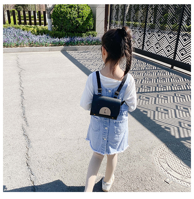 Casual, School Occasion Waterproof Solid Color Casual School Kids Backpack