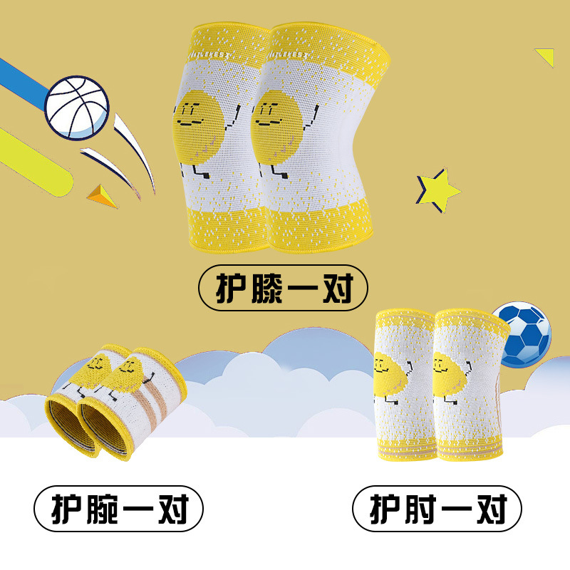 Endurex - Kids Kit - Kids Knee Protector Codo Protector Muñeca Protector Tobillo Anti-caída Riding Running Football