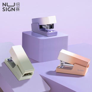 New article NS083A_12# mini stapler mini compact portable labor-saving stapler wholesale for students