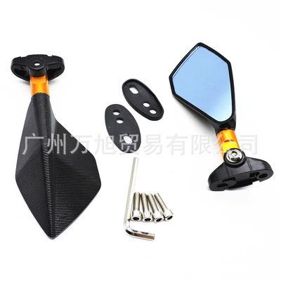 Yamaha, Ducati, Aluminum Motorcycle: Motorcycle rearview mirror