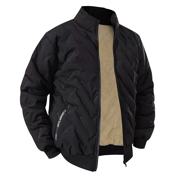 Black down jacket