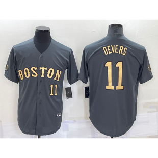 NEW 2022 All-Star Baseball Suit Red Sox 11#DEVERS Elite Edition Fella Edition Embroidered Baseball Jersey