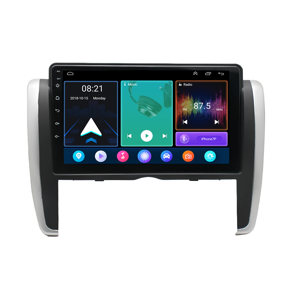 Aplicable a Toyota allion Navigator inteligente Android pantalla grande revertir la imagen de la máquina todo en uno transfronterizo exclusivo