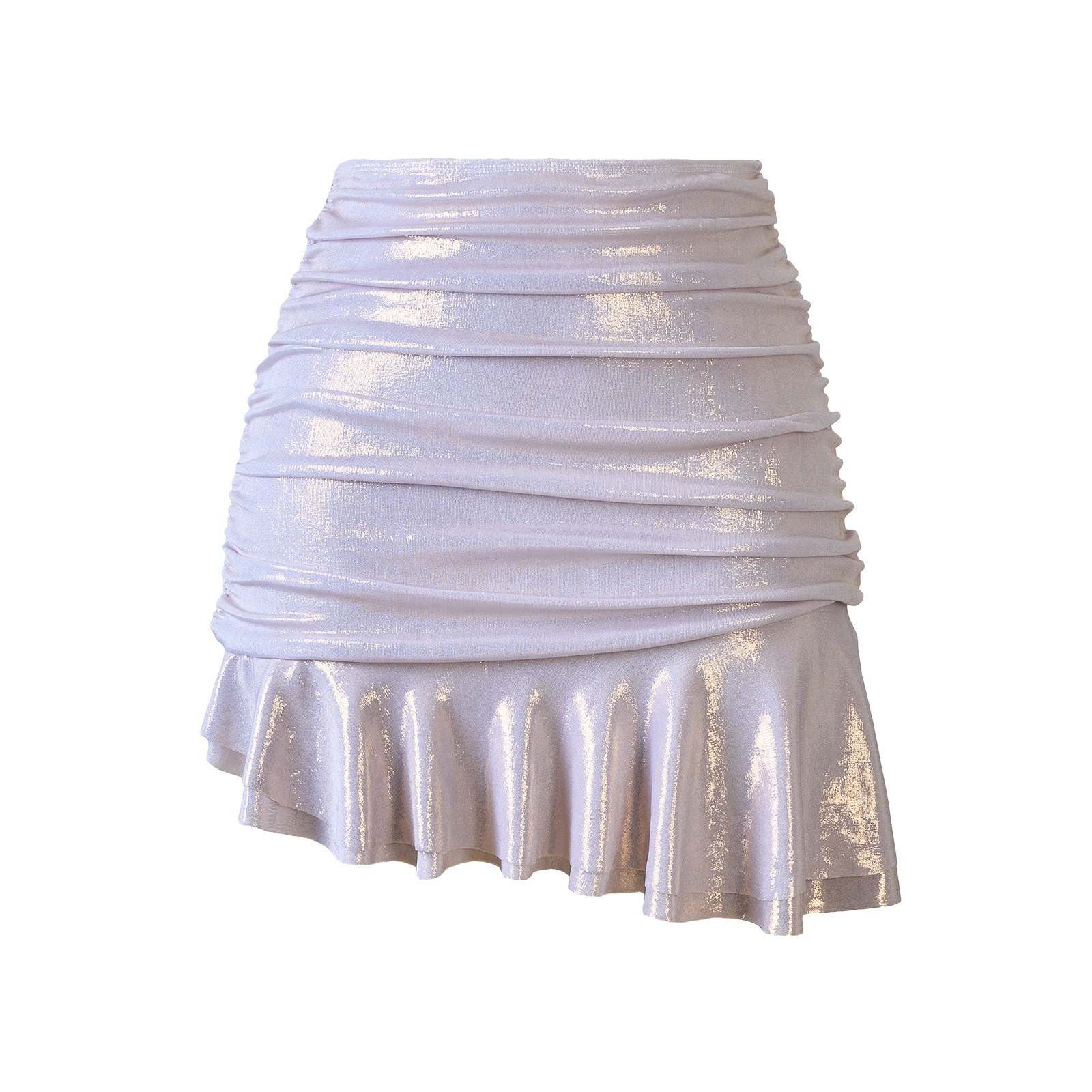 Sexy, figurbetonter Badeanzug für Damen mit passendem Rock, modisches Urlaubs-Bademodenset aus Polyester und Nylon, reguläre Größe_voghion.com