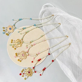 项链;饰品配件;围巾配件