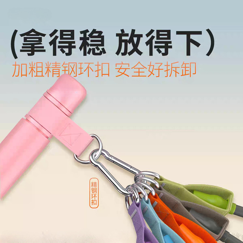 ヨガテンションロープ痩身フィットネス女性のヒップ抵抗トレーニングバックストレッチオープンバックアーティファクトホーム弾性バンドトレーニング|undefined