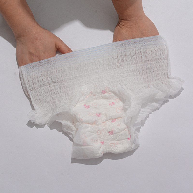 Sleep Security Pants, Nighttime Sanitary Pads, Pull-on Pants for Women During Menstruation, Safe Pants, Night Comfort Pads, Cotton-capped Sanitary Pads