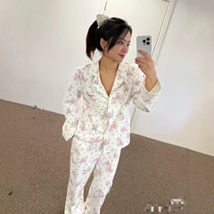 【现货秒发】高版本 南油品质 联名家居服开衫睡衣长裤休闲套装