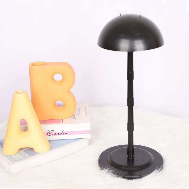 The Wig Stand Is Adjustable in Height and Removable and Not Easy to Fall Off. Place the Wig Hood and Hat Wig Stand