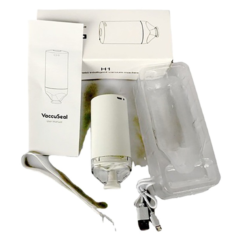 Mini máquina de vacío portátil USB bomba carga inalámbrica hogar bolsa compresión alimentos extractor