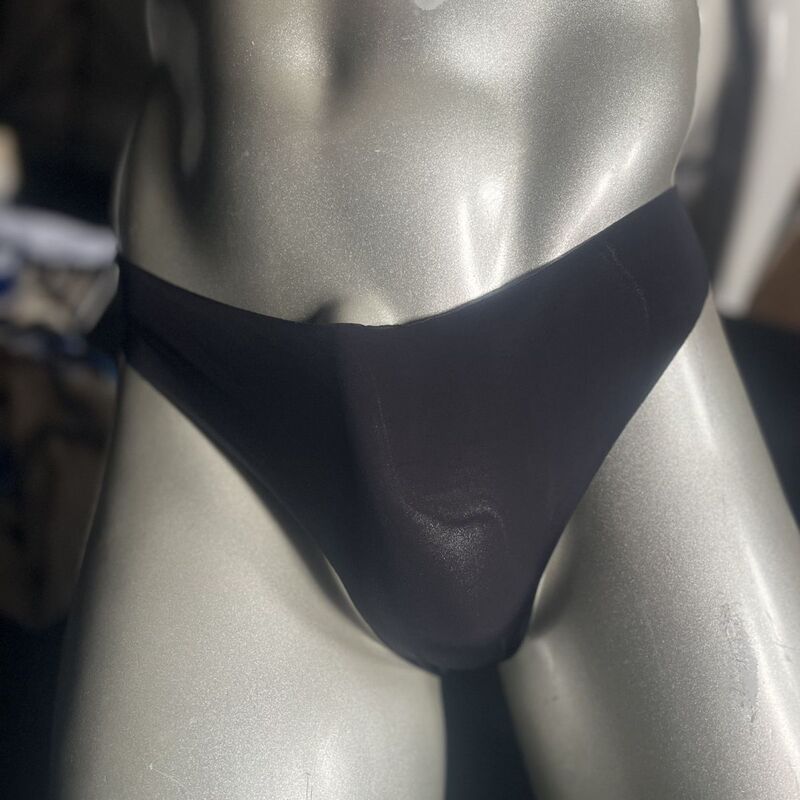 Charming Gk61 Sexy Thin See-Through Ice Silk Seamless Briefs