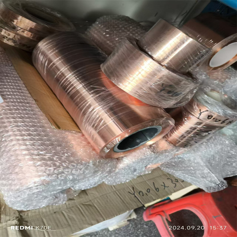 厂家供应压延铜带零切散卖H62高延展性精密铜带批发H65高纯度铜带