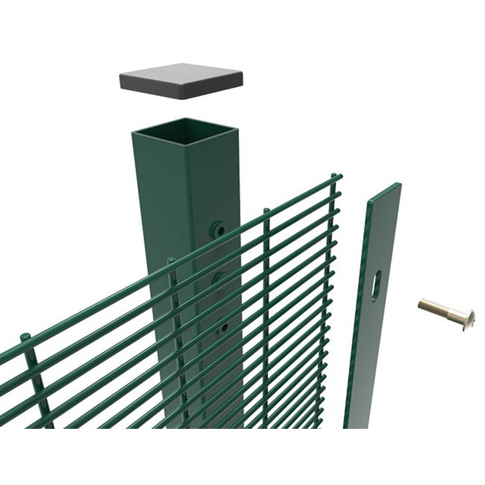 Cerco de soldadura de metal, red de cerca de puñalada de cuchillo de carretera de patrulla, red de aislamiento de patrón denso de prisión, red de protección de aislamiento de zona de advertencia