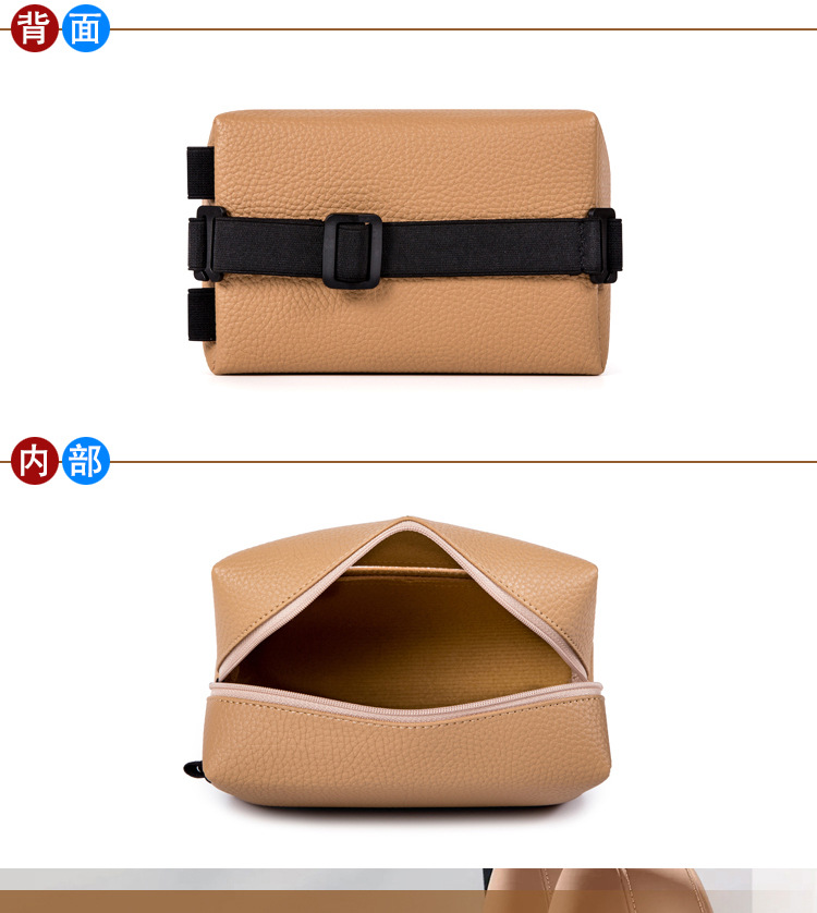 Car Interior Supplies Tissue Box Leather Car Tissue Box Hanging Seat Back Paper Bag High-End Tissue Storage Box