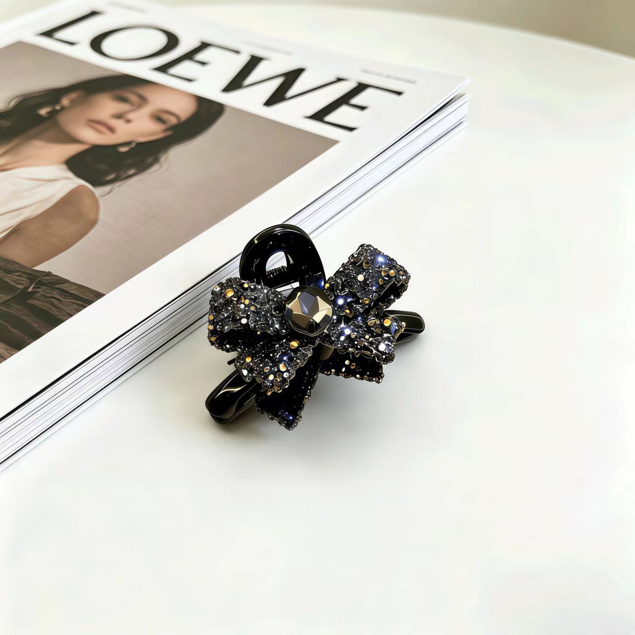 88#【블랙】작은 나비【4.5cm】