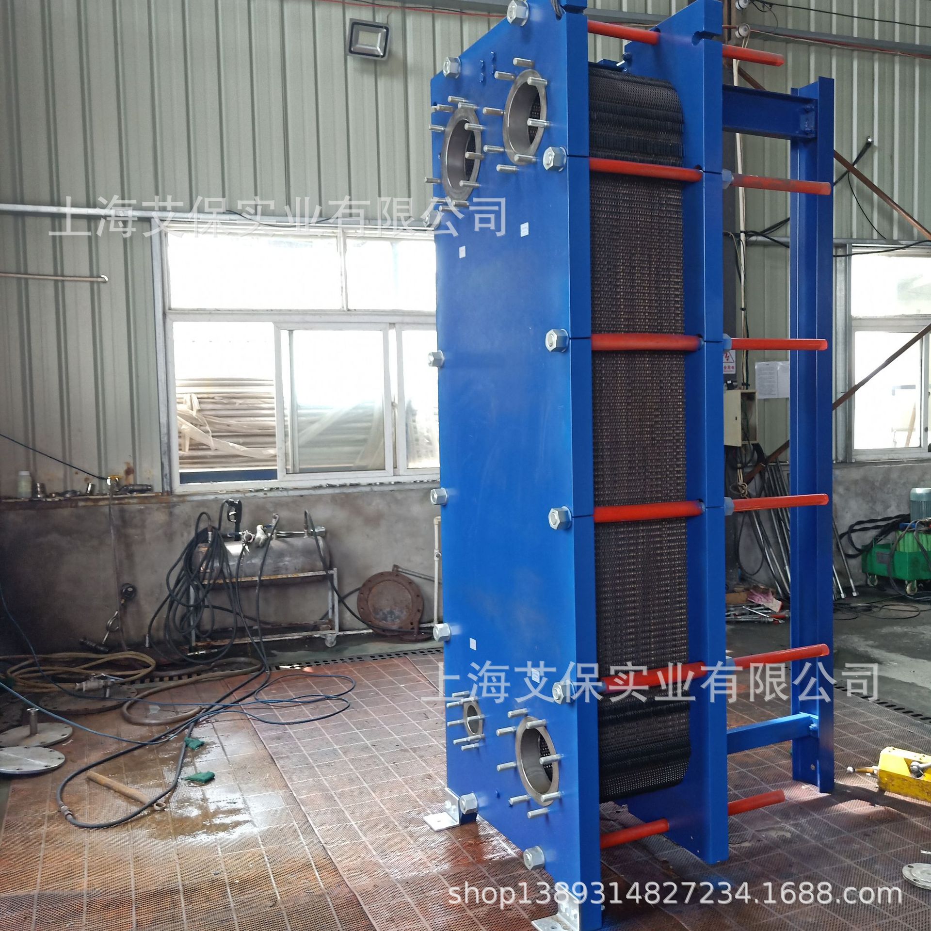 上海制冷换热器 夏天中央空调制冷 1度小温差板式换热器生产厂家