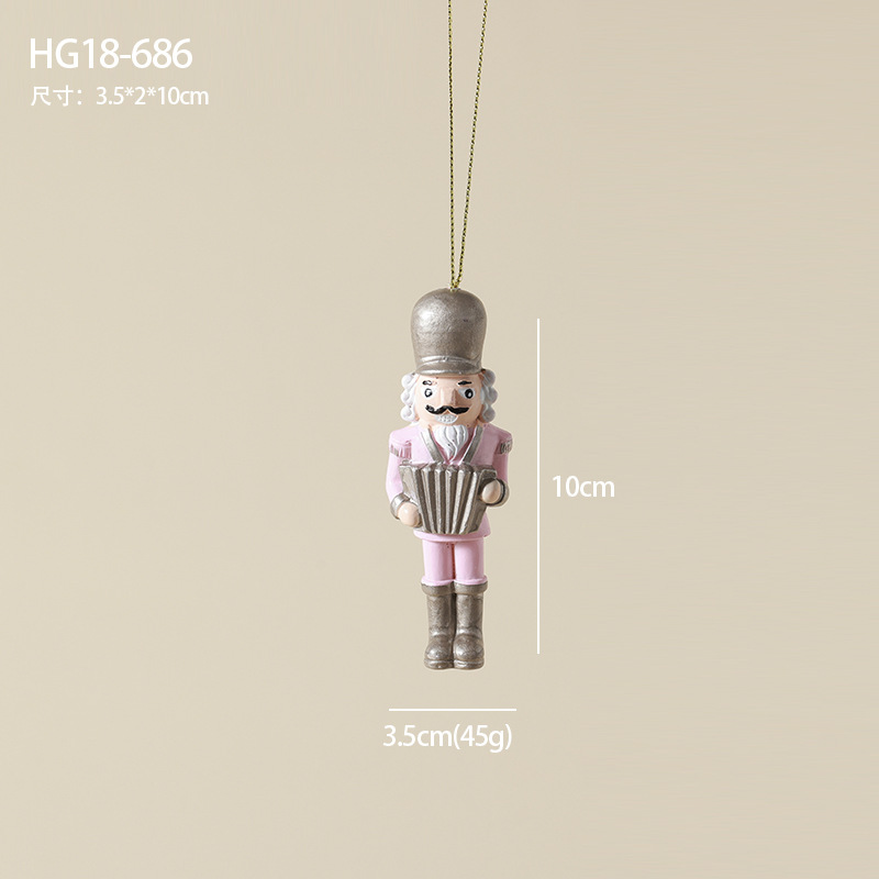 Lote transfronterizo adornos de caja de nuez adornos navideños adornos de árbol de Navidad adornos de mesa accesorios de decoración de escena