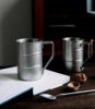 Retro Industrial Wind Mark Cup Coffee Cup Creative Barrel Cup 304 Stainless Steel Cup Scrub Silver Cup Outdoor Beer Cup