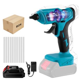 Lithium battery hot melt glue gun rechargeable automatic suit hot melt glue gun large lithium battery wireless hot melt glue gun Makita