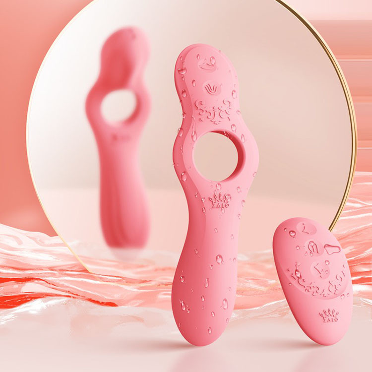 ZALOJESSICA情侶共震環 男性鎖莖環共震器女性外出穿戴 成人用品