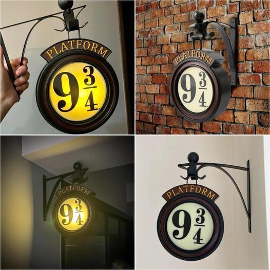 Cross-border Explosions Harry Potter Wall Night Light Harry Potter Hanging9 3/4Night Light Cross-border Explosions Harry Potter Wall Night Light Harry Potter Hanging9 3/4Night Light