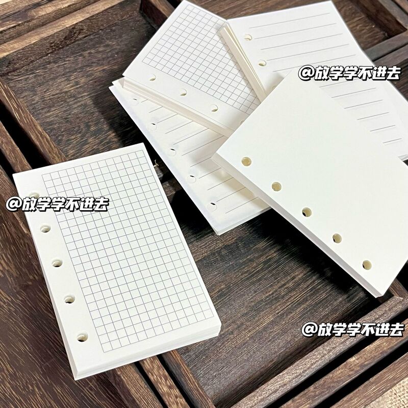 人気のM5レザーノートブックの大規模なコレクション、見栄えの良いシンプルなノートブック、取り外し可能なDIYルーズリーフノートブック|undefined