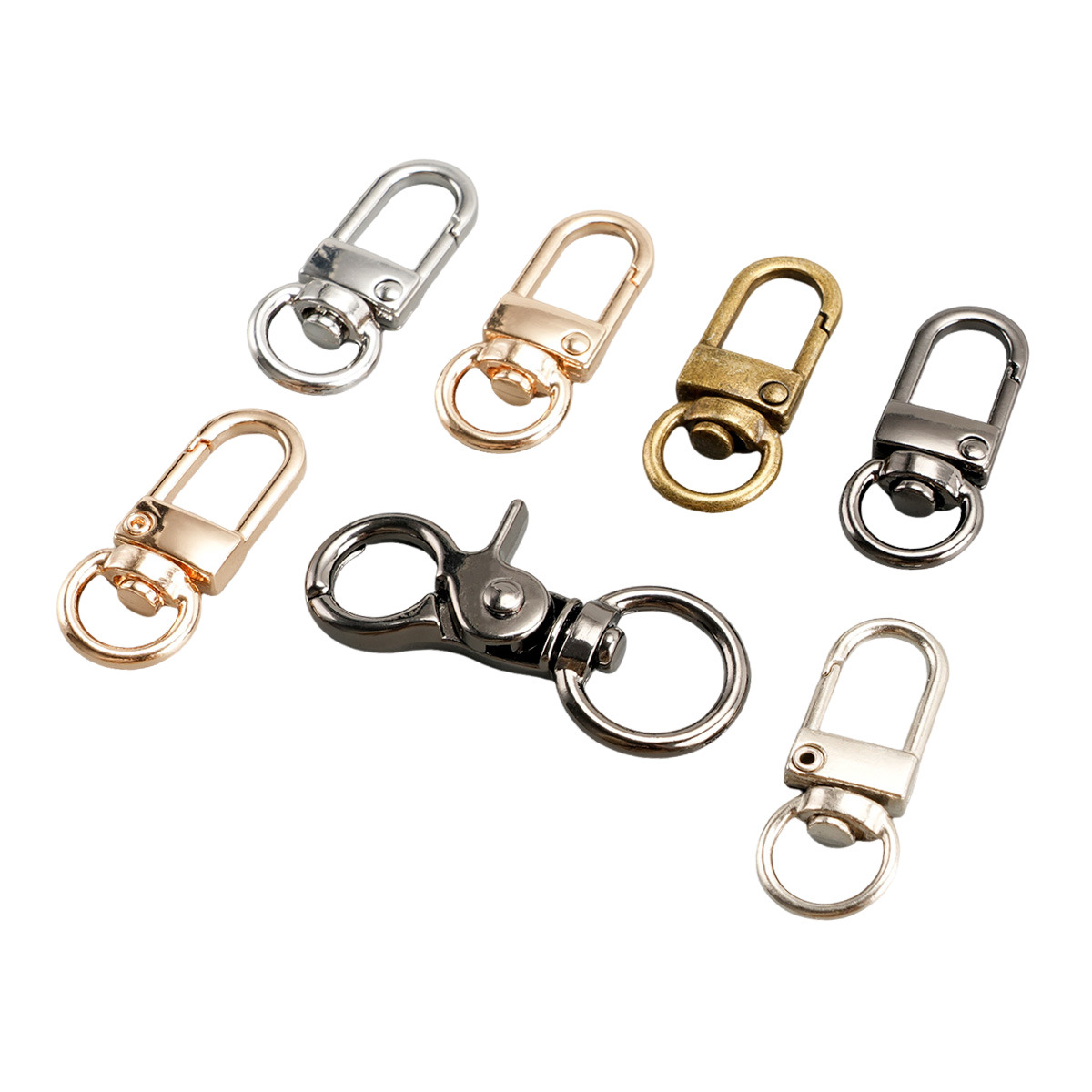 Fábrica al por mayor perro hebilla gancho puerta hebilla caja de regalo creativo bolsa hebilla accesorios de hardware bolsa de regalo gancho hebilla