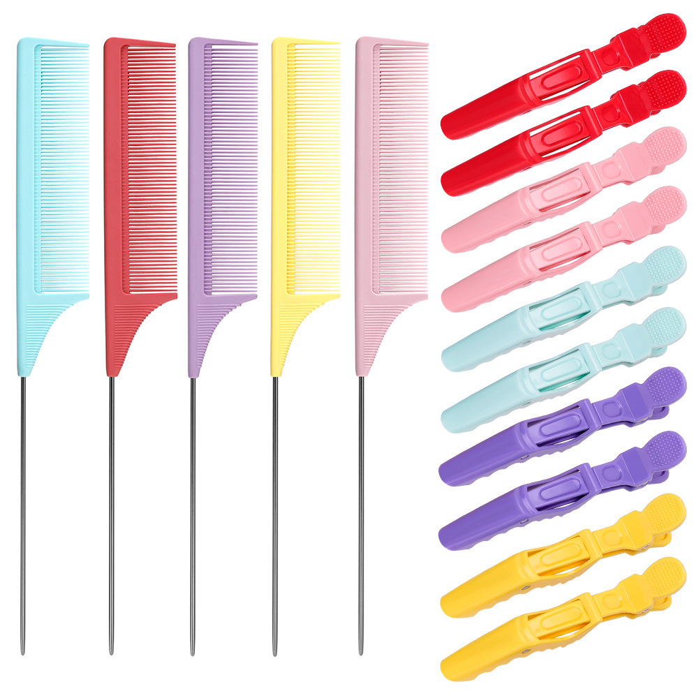 Herramientas de cepillo de teñido de aceite de peluquería salón profesional de teñido de cabello peine de teñido de cabello mango de cepillo de teñido de cabello unilateral pelo blando unilateral peine de teñido de cabello