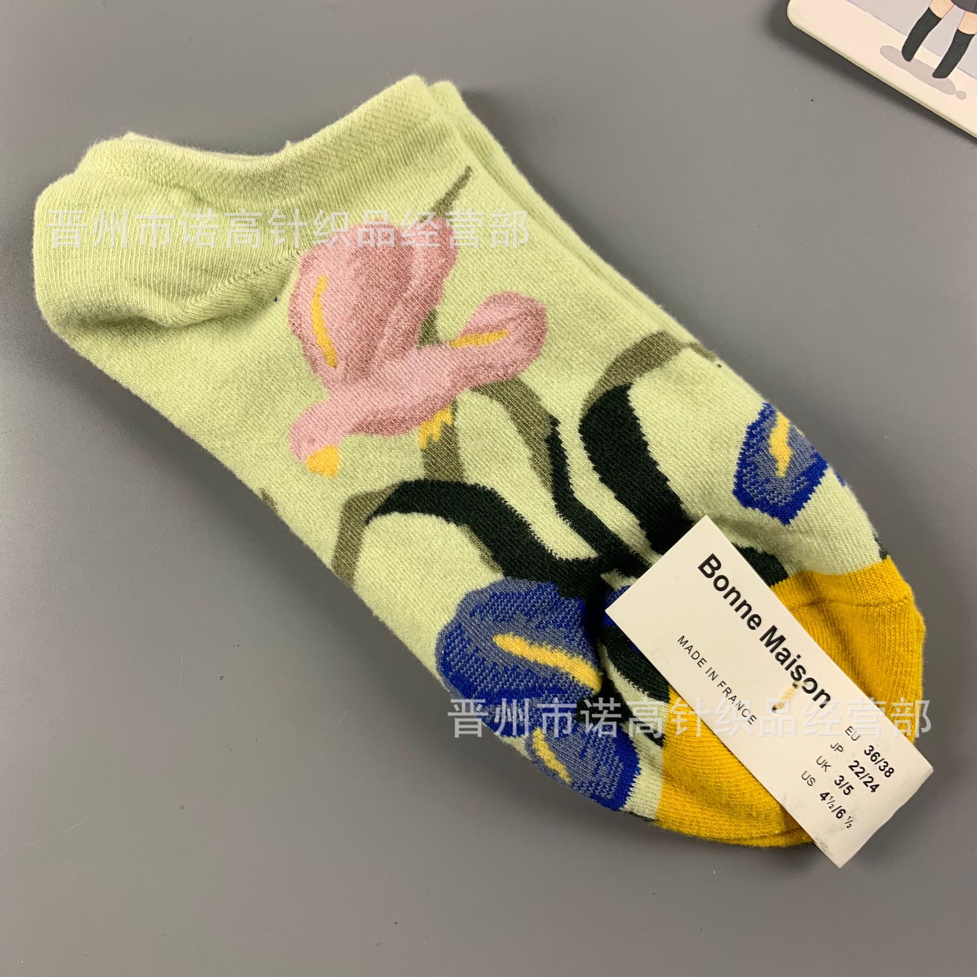 Nuevos calcetines de pintura al óleo francés, arte, moda, calcetines de nicho, calcetines de algodón peinados de cuatro estaciones, calcetines casuales