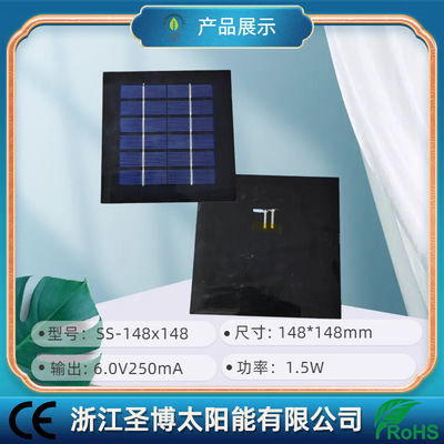Shengbo source Manufactor Discount supply Monocrystalline Polycrystalline Glass Solar panels Wall lights solar energy Photovoltaic
