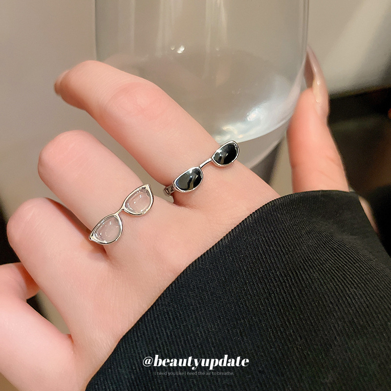 Occhiali da sole con design creativo, a forma di goccia d'olio, aperti, stile Y2K, alla moda, stile trendy, eccentrico, per le donne_voghion.com