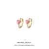 Advanced earrings, light luxury style, high-quality style
